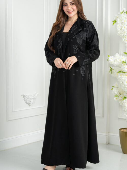 عباية بليزر تطريز نقشة كمبيوتر