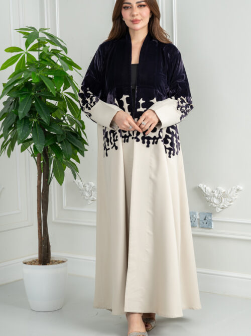 عباية شتوية فاخرة بتصميم حديث وعصري