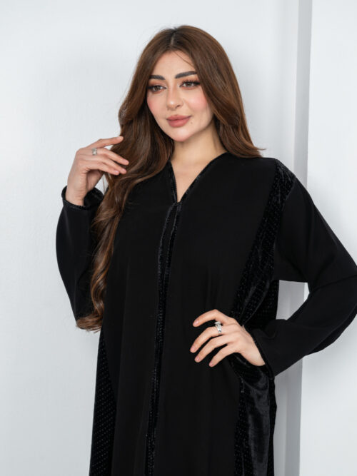 عباية شتوية خفيفة ملكي