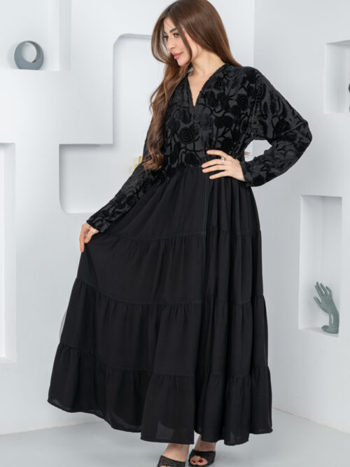 عباية شتوية طبقات كسرات